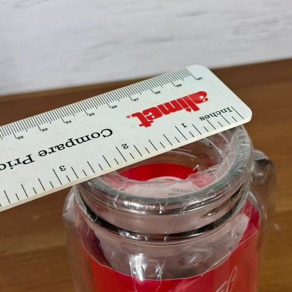 Smirnoff COLLECTIBLE Mason Jar Glass w/Handle - New Vodka Caesar Bloody Mary - Picture 5 of 7